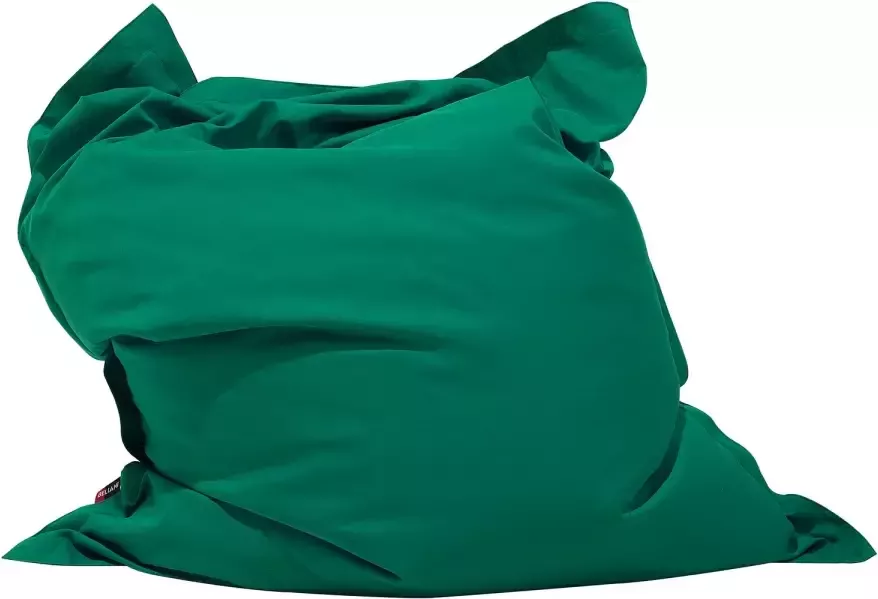 Beliani FUZZY Grote zitzak-Groen-Polyester - Foto 1