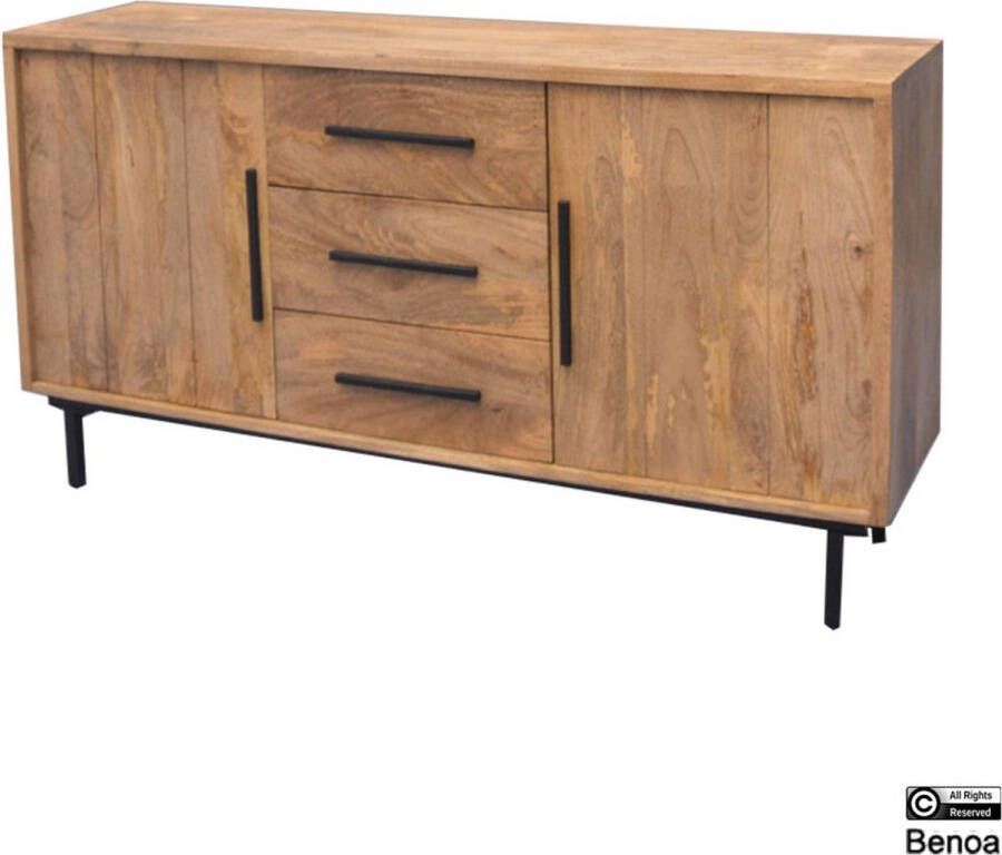 Benoa Jayden dressoir met 3 lades en 2 deuren 155