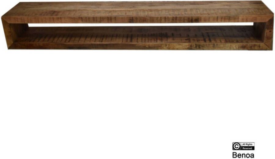 Benoa TV-kast zwevend hangende tv-kast tv meubel mangohout 180 cm