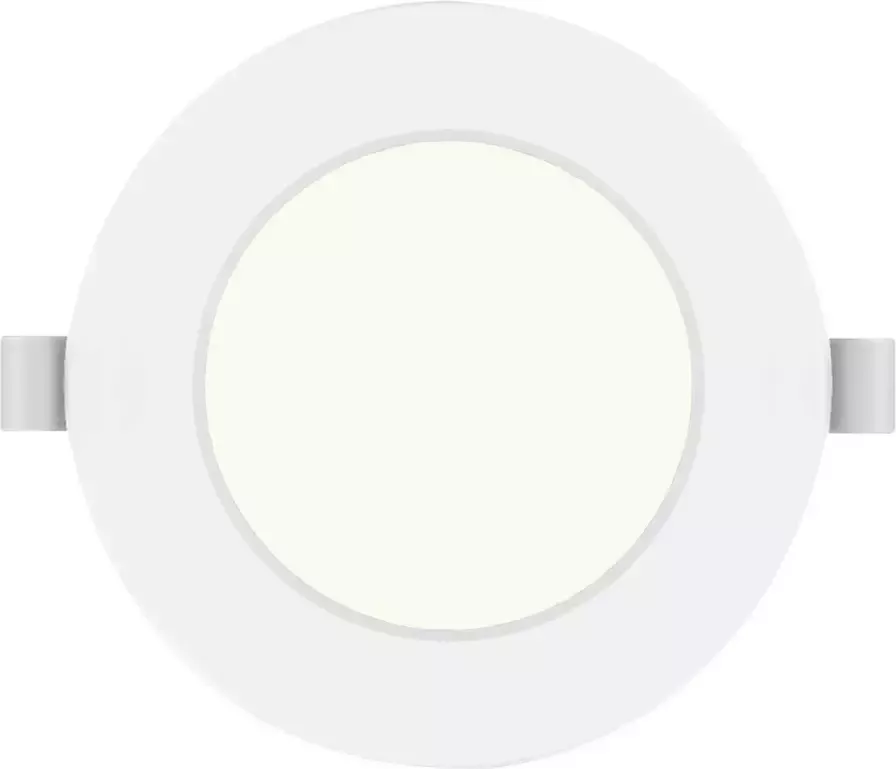 BES LED Downlight Pro Aigi Trinko Inbouw Rond 4W Natuurlijk Wit 4000K Mat Wit Kunststof Ø98mm