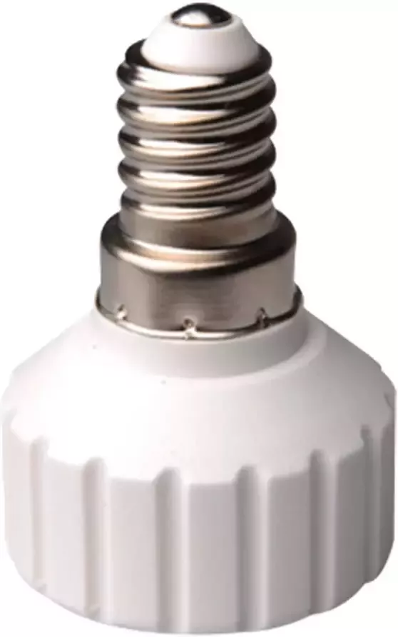 BES LED Omvormer Converter Verloopfitting Aigi Verty E14 naar GU10 Wit