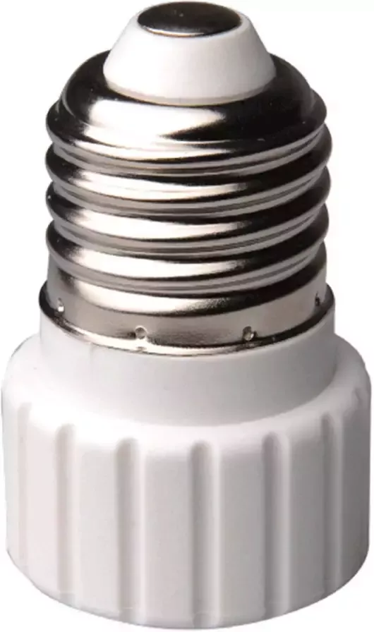 BES LED Omvormer Converter Verloopfitting Aigi Verty E27 naar GU10 Wit