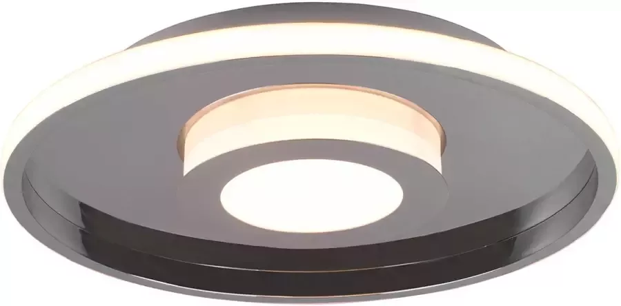 BES LED Plafondlamp Badkamerlamp Trion Asmaya Opbouw Rond 35W Spatwaterdicht IP44 Dimbaar Warm Wit 3000K Mat