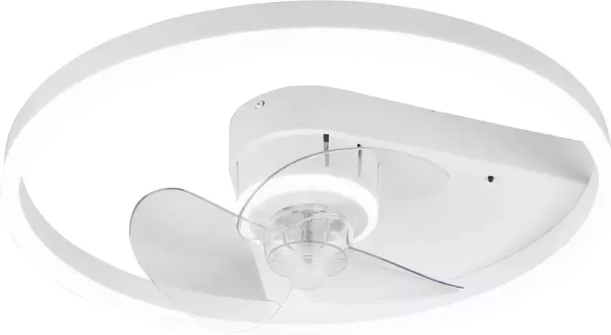 BES LED Plafondlamp met Ventilator Plafondventilator Trion Borkino 30W Aanpasbare Kleur Afstandsbediening