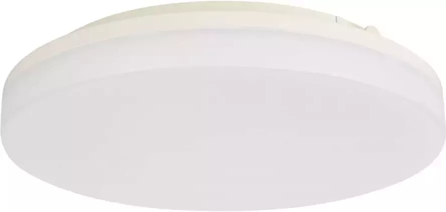 BES LED Plafondlamp Plafondverlichting Badkamerlamp Andres Opbouw Rond 15W Waterdicht IP54 Helder Koud Wit 6400K