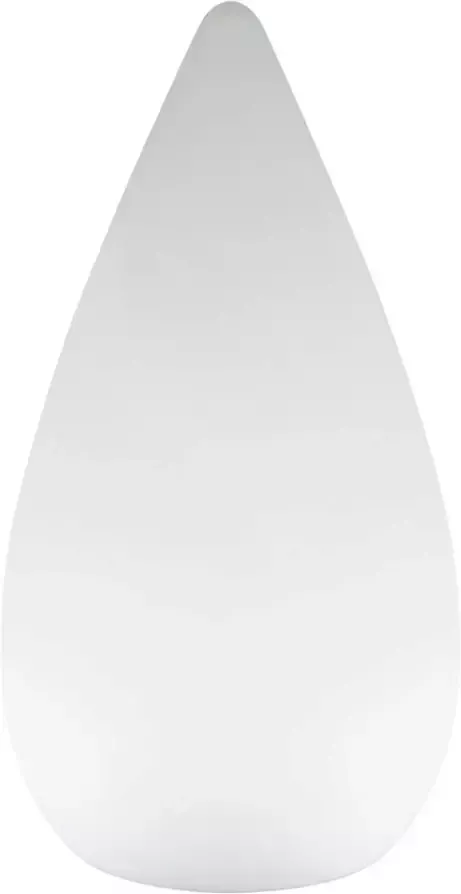 BES LED Tafellamp Trion Palina 1.5W Warm Wit 3000K RGBW Dimbaar Ovaal Mat Wit Kunststof