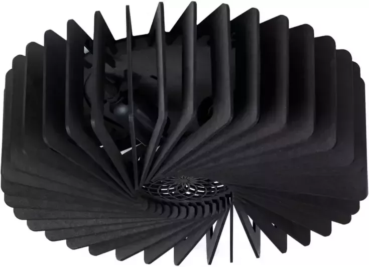 Blij design Plafondlamp Edge Ø 36 cm zwart