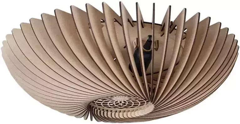 Blij design Plafondlamp Orb Ø 48 cm naturel