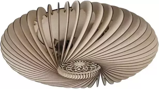 Blij design Plafondlamp Swan Ø 36 cm naturel