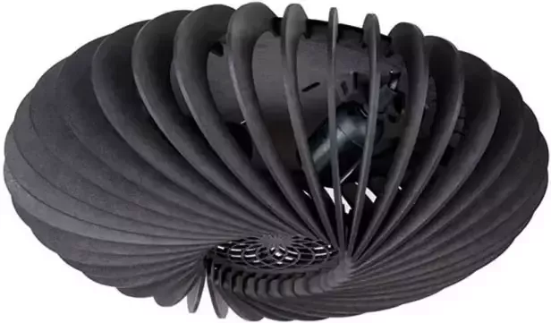 Blij design Plafondlamp Swan Ø 36 cm zwart