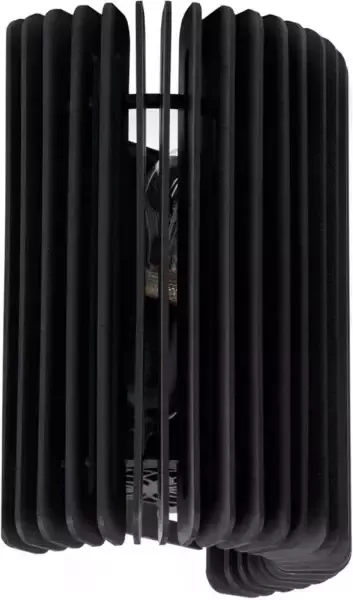 Blij design Wandlamp Edge H 27 cm zwart