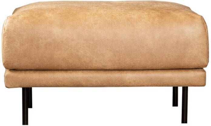 Bronx71 Hocker Denver eco-leer beige.