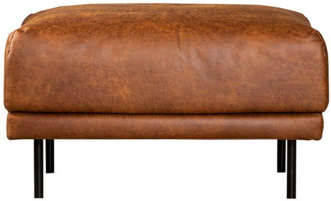 Bronx71 Hocker Denver eco-leer cognac.