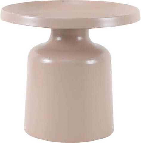 Bronx71 Salontafel Donna rond metaal taupe.