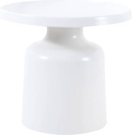 Bronx71 Salontafel Donna rond metaal wit.