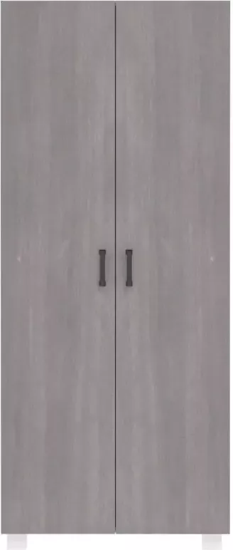Cabino Kledingkast Fresno Wit&Grijs