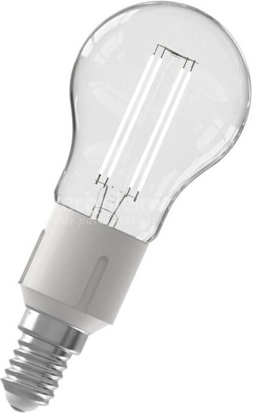 Calex Smart LED Filament Clear Ball-lamp P45 E14 220-240V 4 5W 450lm 1800-3000K energy label A - Foto 2