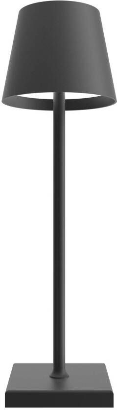 Calex Stelio Outdoor Tafellamp Op Batterijen Dimbaar Zwart - Foto 1