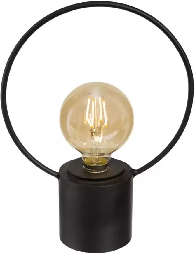 CASA DI ELTURO LED-lamp Chic Zwart Werkt op batterijen (incl. lamp)