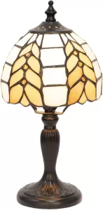 Clayre & Eef Tafellamp Tiffany Ø 14*29 cm E14 max 1*40W 5LL-5992