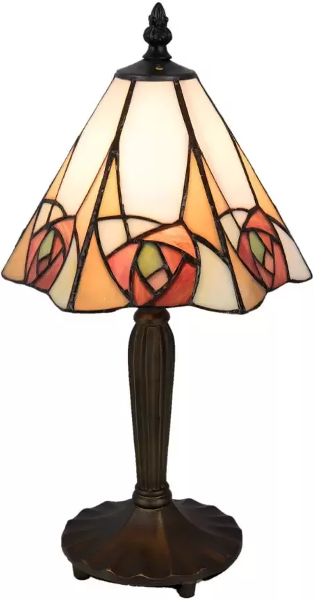 Clayre & Eef Tafellamp Tiffany 20*18*37 cm E14 max 1*40W 5LL-5200