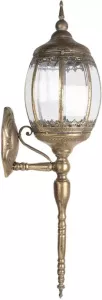 Clayre & Eef Wandlamp 21x26x83 cm Goudkleurig Ijzer Glas Muurlamp Sfeerlamp Goudkleurig Muurlamp Sfeerlamp