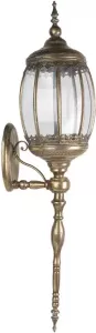 Clayre & Eef Wandlamp 26x30x109 cm Goudkleurig Ijzer Glas Muurlamp Sfeerlamp Goudkleurig Muurlamp Sfeerlamp