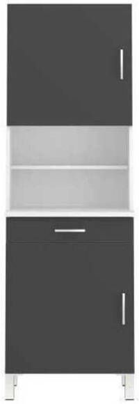 Cstore ECO keuken dressoir L 60 cm grijs en mat wit - Foto 1