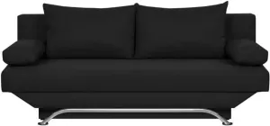 Cstore Teijo 3-zits Bank Met Opbergvak Zwarte Stof L 190 X D 84 X H 92 Cm