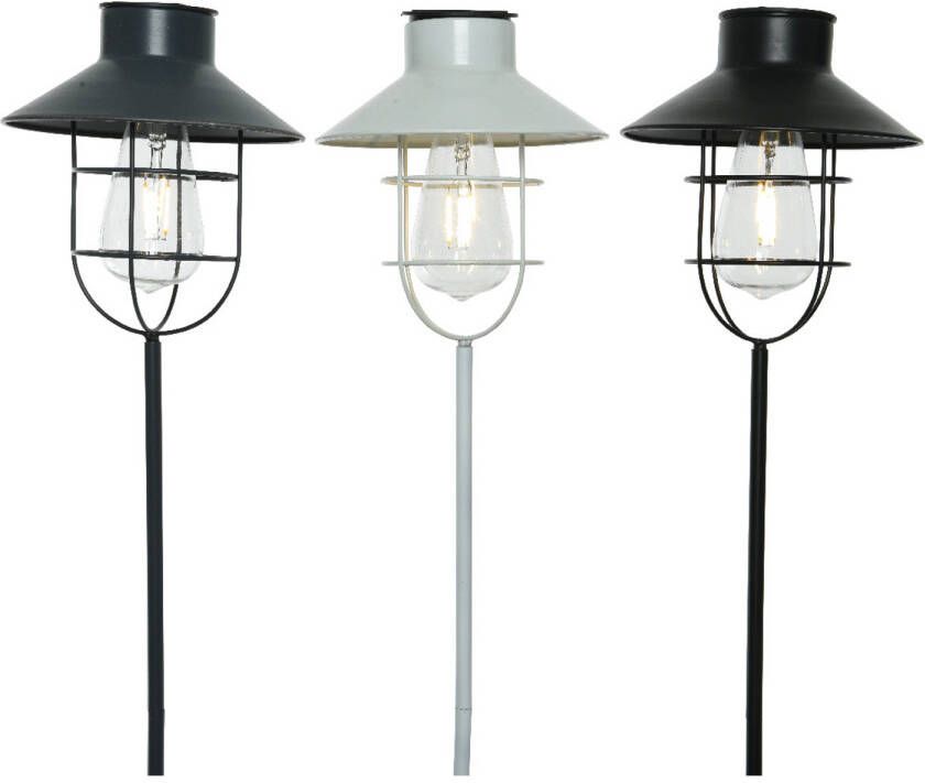 Decoris LED solar stalsteker 3ass