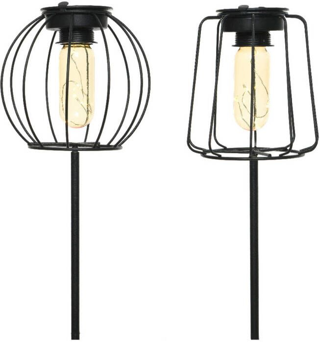 Decoris LED solar streng pin 2ass