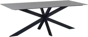 Dimehouse Eettafel Edin 150x80 Cm Marmerlook Grijs