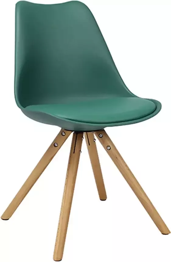 Dimehouse Harrow Eetkamerstoel Groen Kuipstoel Scandinavisch Design