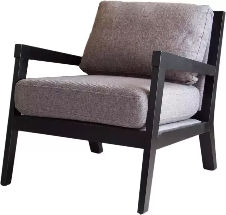 Dimehouse Industriële fauteuil Morris stof grijs