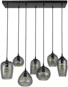 Dimehouse Industriële Hanglamp Gaby 7-lichts Glas