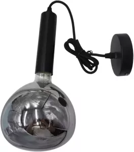 Dimehouse Industriële Hanglamp Katie Smokey Glass 170x15x15 Cm