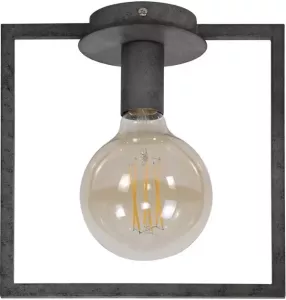 Dimehouse Industriële Plafondlamp Winster 1-lichts Oud Zilver