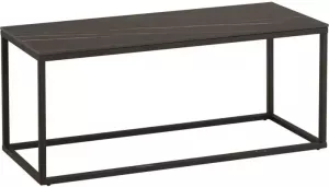 Dimehouse Industriële Salontafel Fien Marmerlook Zwart