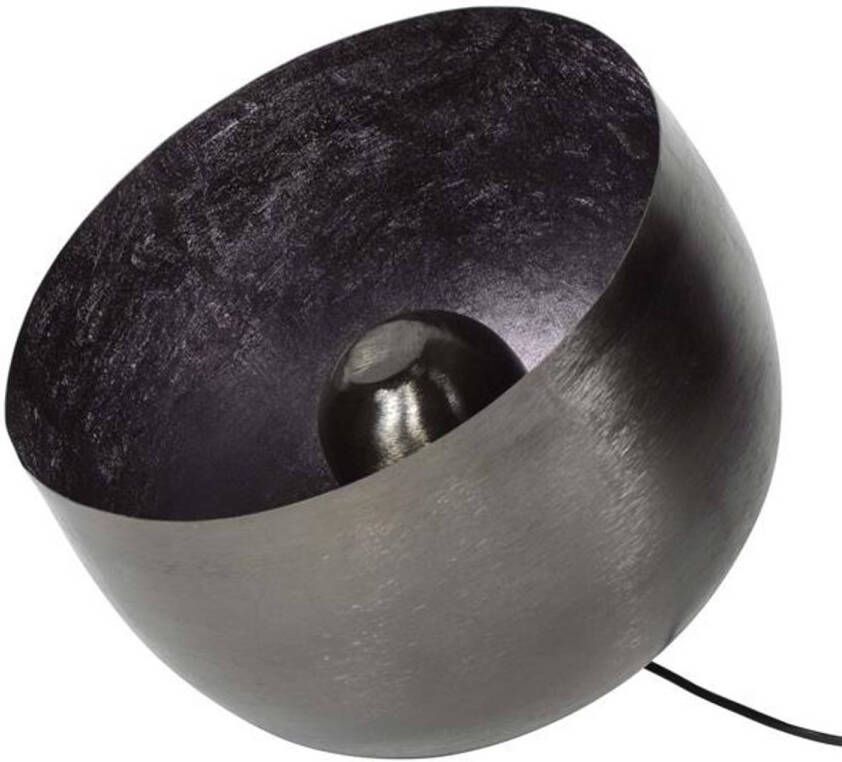 Dimehouse Industriële tafellamp zwart nickel Basel 36 cm