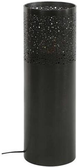 Dimehouse Industriële vloerlamp Eleanor metaal 60 cm zwart
