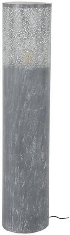 Dimehouse Industriële vloerlamp Eleanor metaal grijs 120 cm - Foto 1