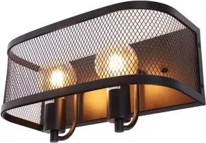 Dimehouse Wandlamp Industrieel Brandon 22x39x18 Cm