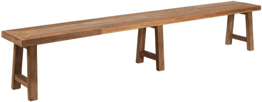 DTP Home Bench Monastery 47x250x35 cm 5 cm top with envelope recycled teakwood