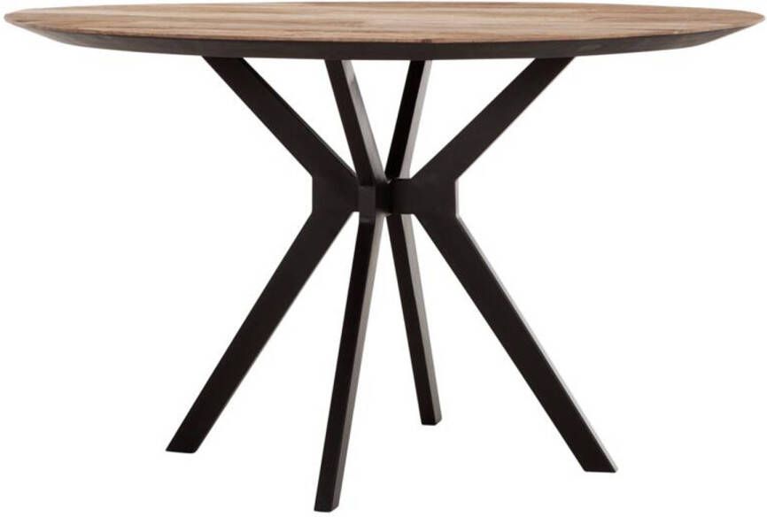 DTP Home Dining table Metropole round 78xØ130 cm recycled teakwood