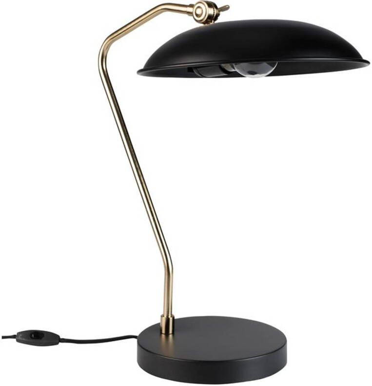 Dutchbone desk lamp liam black