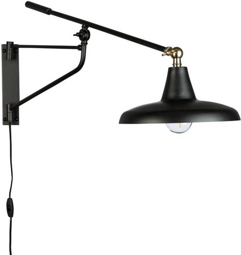Dutchbone wall lamp hector black