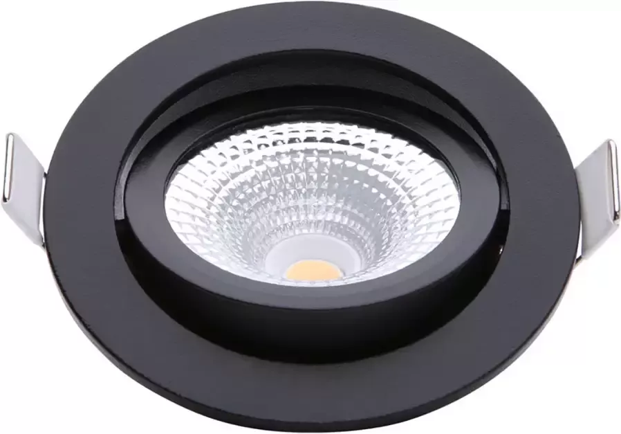 EcoDim LED Spot Inbouwspot ED-10023 5W Waterdicht IP54 Dimbaar Dim to Warm Wit 2000K-3000K Mat - Foto 1