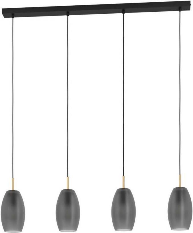 EGLO BATISTA Hanglamp E27 94.5 cm Zwart