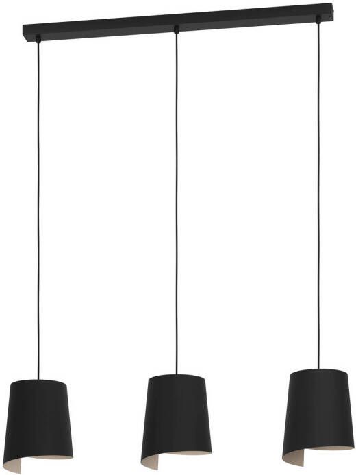 EGLO Bolivia Hanglamp E27 88 cm Zwart