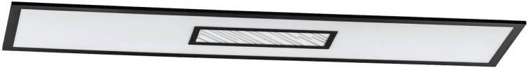 EGLO Bordonara Plafondlamp LED 119.5 cm Zwart Wit Dimbaar